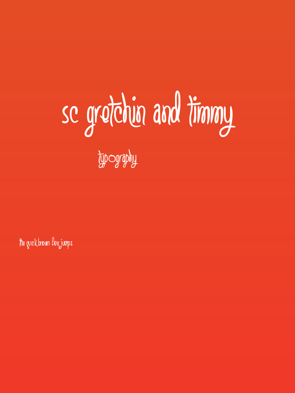 SC Gretchin And Timmy Poster