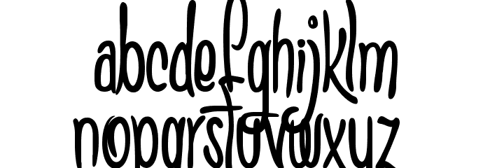 SC Gretchin And Timmy Font LOWERCASE