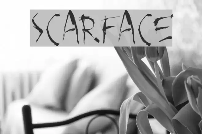 SCARFACE خط examples