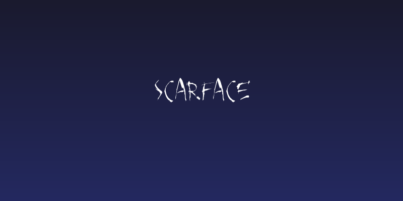 SCARFACE Social Header