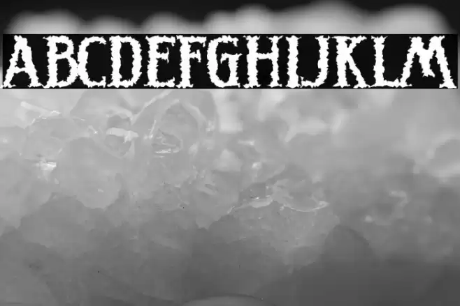 SCARY NIGHT - Personal Use Font examples