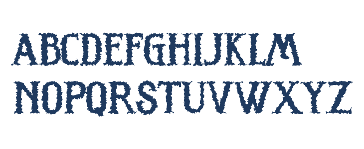 SCARY NIGHT - Personal Use Lowercase