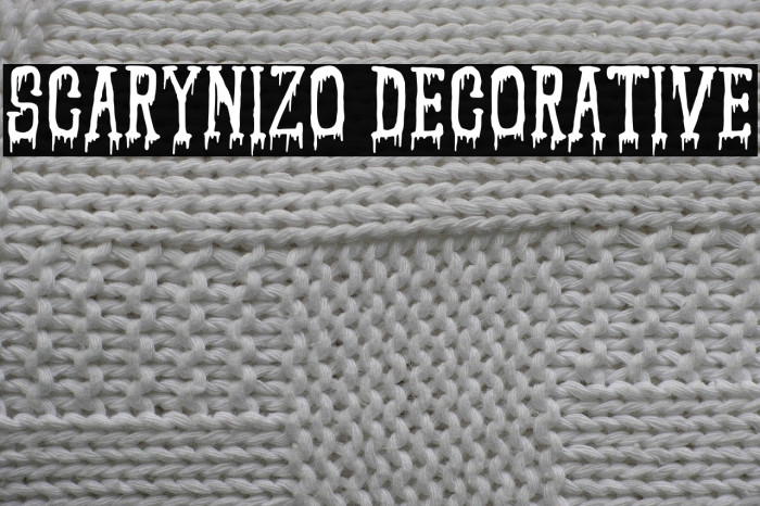 SCARYNIZO DECORATIVE Example 2