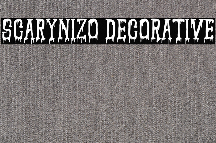 SCARYNIZO DECORATIVE Example 3