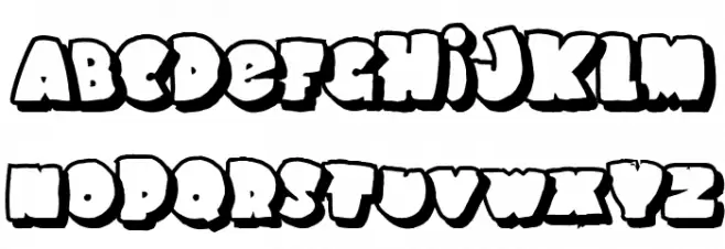 SCHOOL DAYS 2 PERSONAL USE Regular Schriftart Kleinbuchstaben