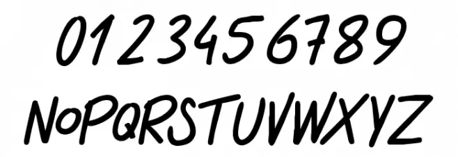 SCHOOL PRODUCTION Font OTHER CHARS