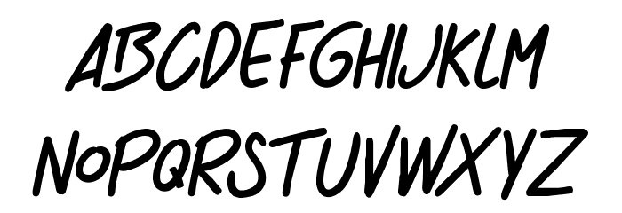 SCHOOL PRODUCTION Font LOWERCASE