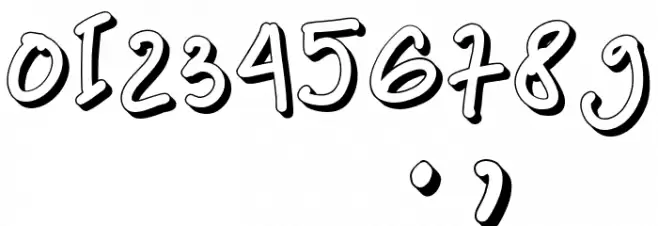 SCHOOL-Regular Font OTHER CHARS