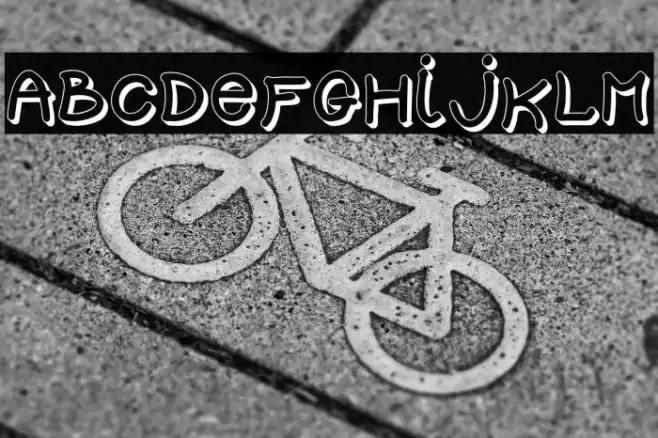 SCHOOL-Regular Font examples