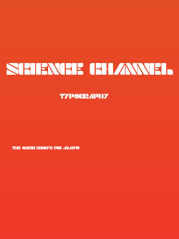 SCIENCE CHANNEL Poster
