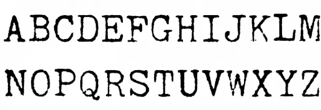 SCM Galaxie XII Schriftart Groß
