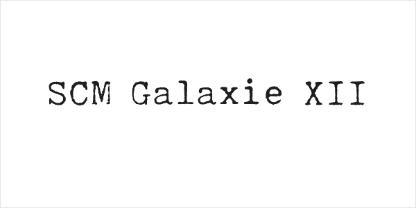 SCM Galaxie XII Logo