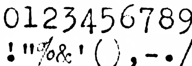 SCM Zephyr Deluxe Font OTHER CHARS