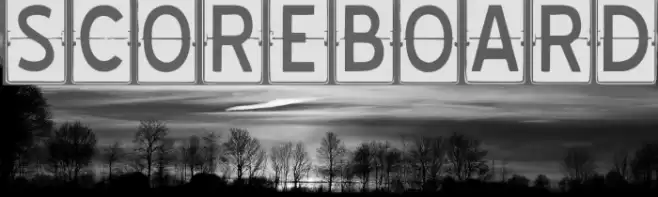 SCOREBOARD Font examples