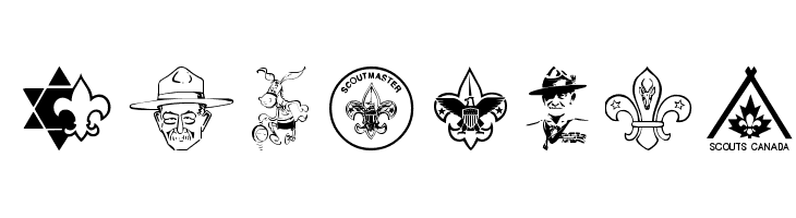SCOUT015  Скачать бесплатные шрифты