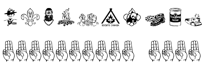 SCOUT015 Font OTHER CHARS