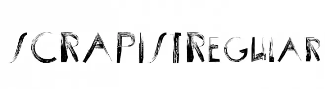 SCRAPIST-Regular  لخطوط تنزيل