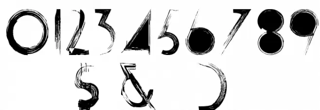 SCRAPIST-Regular Font OTHER CHARS