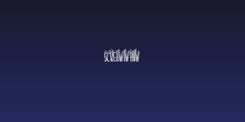 SCREAM IN PAIN Social Header
