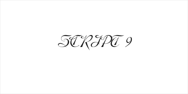 SCRIPT 9 Logo