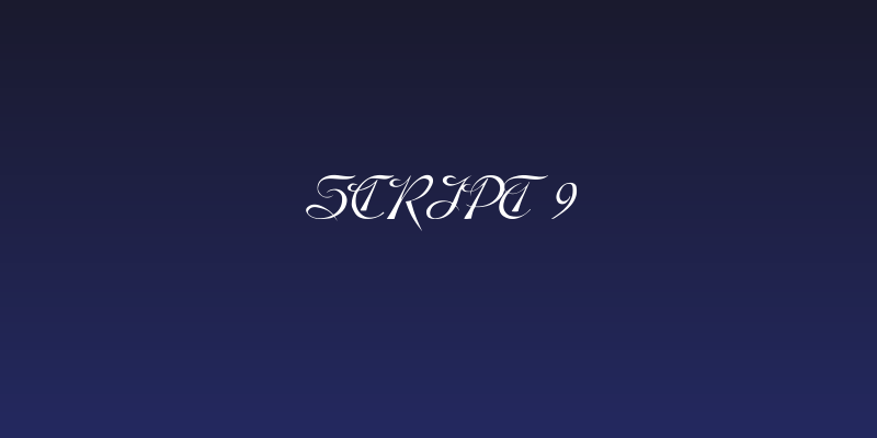 SCRIPT 9 Social Header