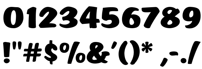 SCRIPT1 Rager Hevvy Normal Font OTHER CHARS