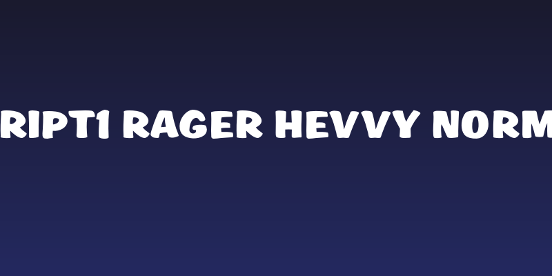 SCRIPT1 Rager Hevvy Normal Social Header