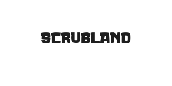 SCRUBLAND Logo