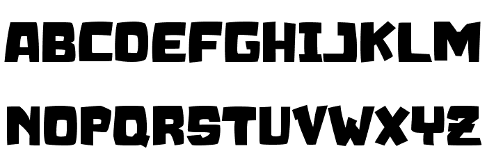 SCRUBLAND Font LOWERCASE