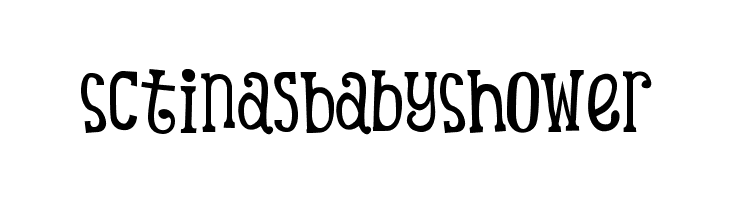 SCTinasBabyShower  Fuentes Gratis Descargar