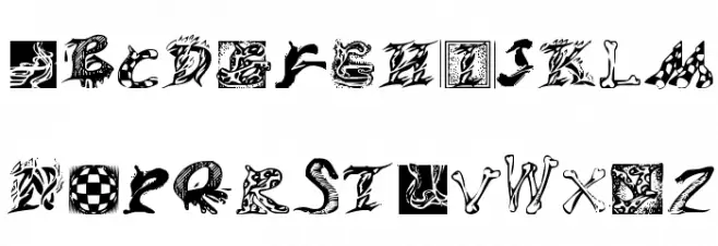 SClayWilson-Beta Font OTHER CHARS