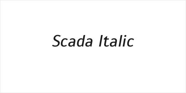 Scada Italic Logo