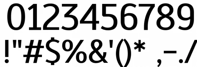 Scada Font OTHER CHARS