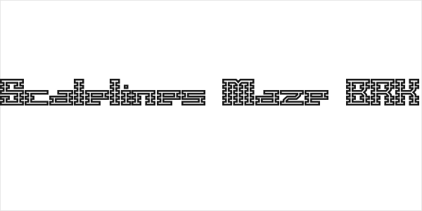 Scalelines Maze BRK Logo