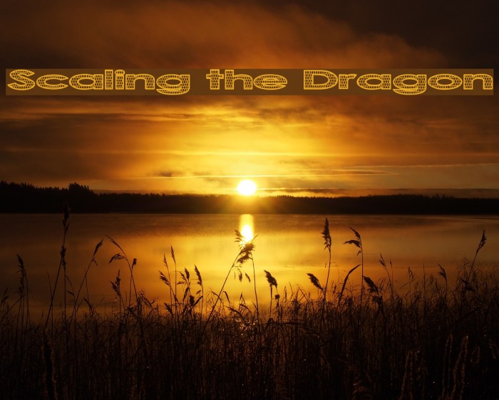 Scaling the Dragon Font examples