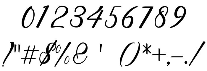Scallion Font OTHER CHARS
