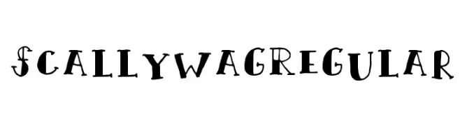 Scallywag Regular  Frei Schriftart Herunterladen