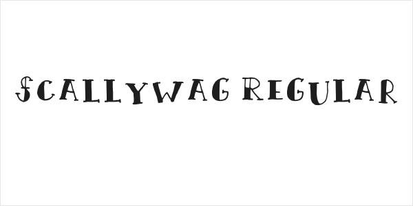 Scallywag Regular Logo