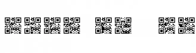 Scan me  QR  Frei Schriftart Herunterladen