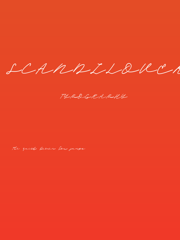 ScandiloverScript Poster