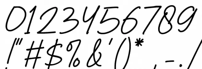 Scandynafia Font OTHER CHARS