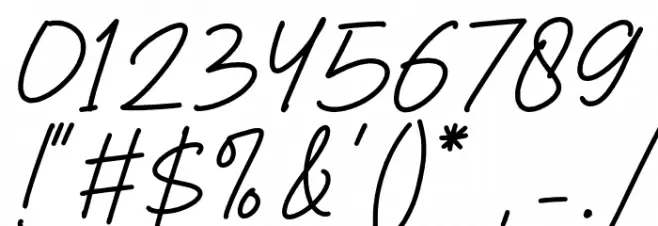 Scandynafia Font OTHER CHARS