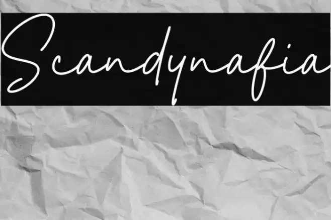 Scandynafia Font examples