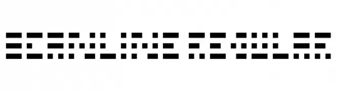Scanline Regular  Frei Schriftart Herunterladen