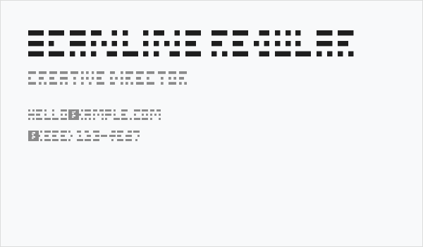 Scanline Regular Business Card