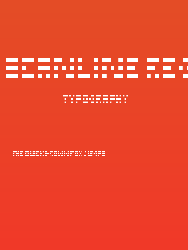 Scanline Regular Poster