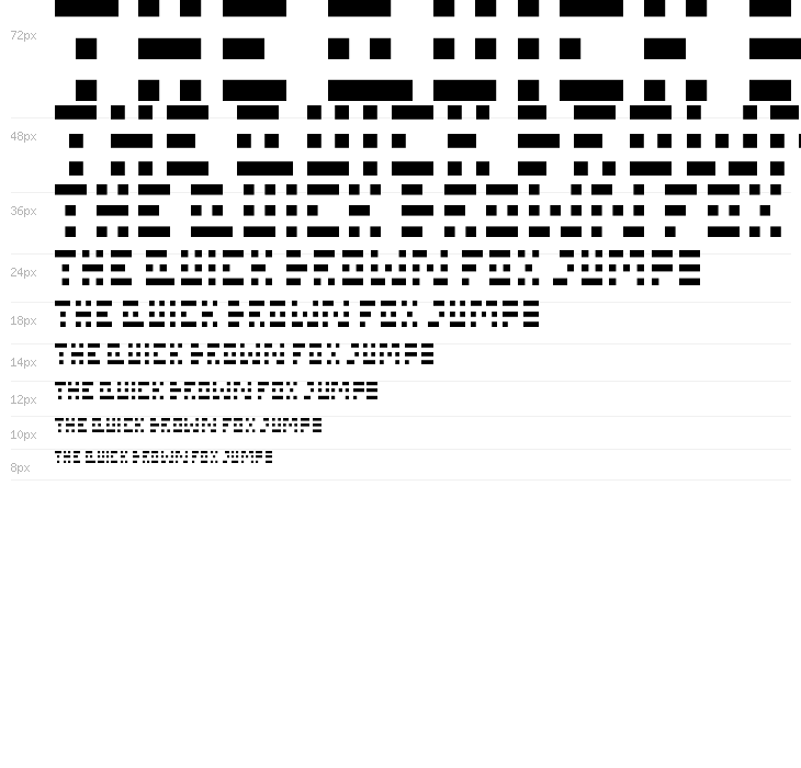 Scanline Regular Waterfall