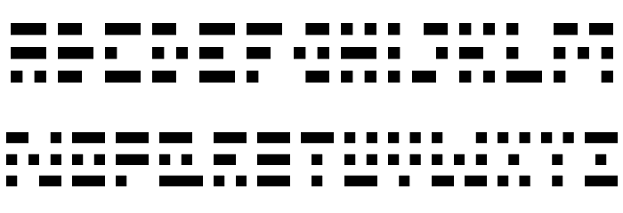 Scanline Regular Font LOWERCASE