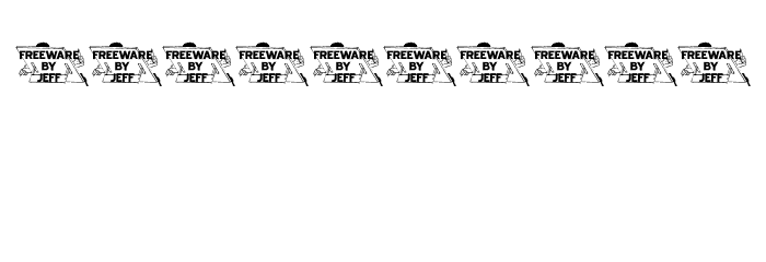 Scanned Objects JL Font OTHER CHARS