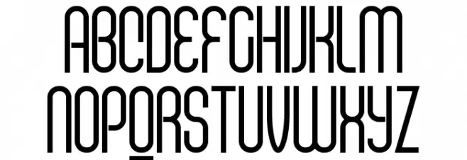 Scantype Bold PERSONAL USE Schriftart Groß